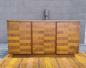 Mid Century Modern Patchwork Sideboard Buffet Credenza Tv Stand
