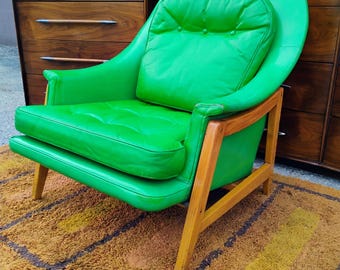 Iconic Edward Wormley Dunbar Janus Lounge Chair