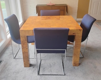 Milo Baughman for Thayer Coggin Burlwood Dining Set