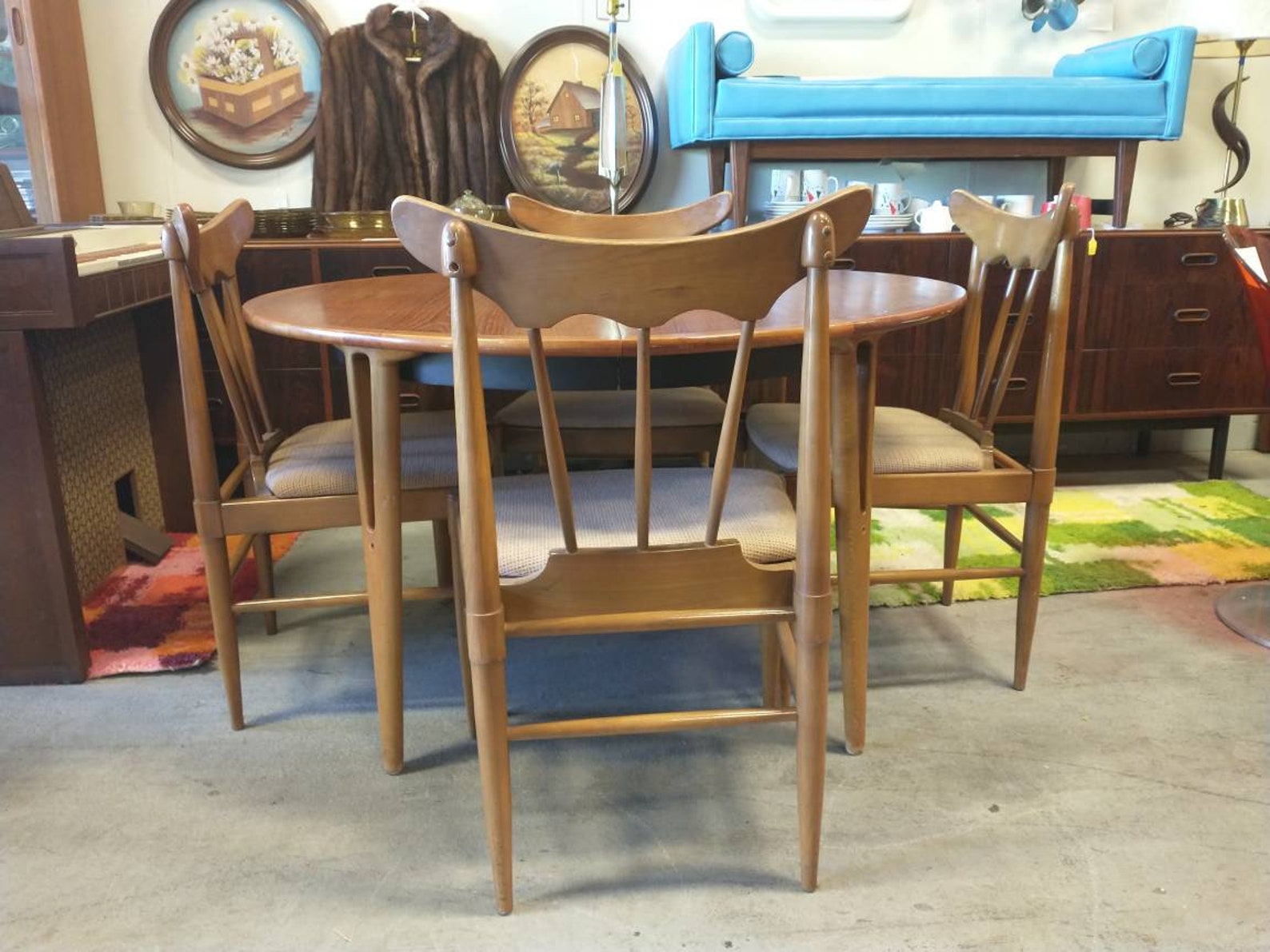 Danish Modern Dining Set Etsy