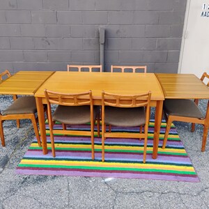 Teak Danish Modern Dining Set by D Scan