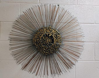 C Jere Sunburst Brutalist Wall STUNNING Sculpture