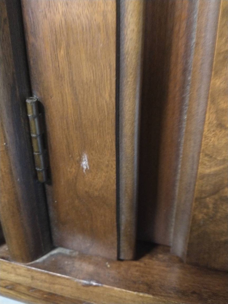 Mid Century Modern Three Piece Bedroom Set Etsy