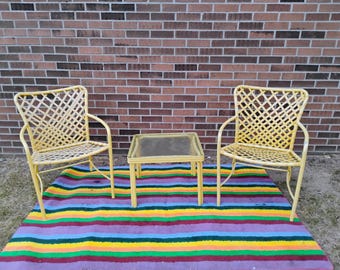 Three Piece Brown Jordan Tamiami Patio Set
