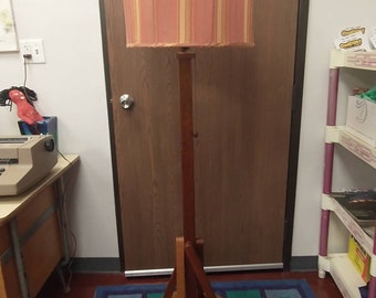 Unique Teak Danish Modern Floor Lamp
