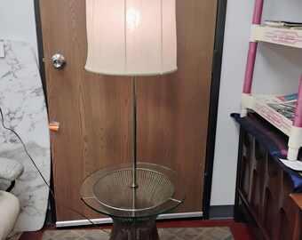 Warren Platner Style Side End Lsmp Table by Laurel