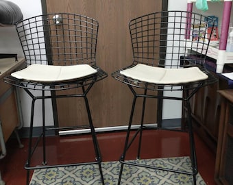 Pair of Authentic Knoll Bertoia Bar Stools