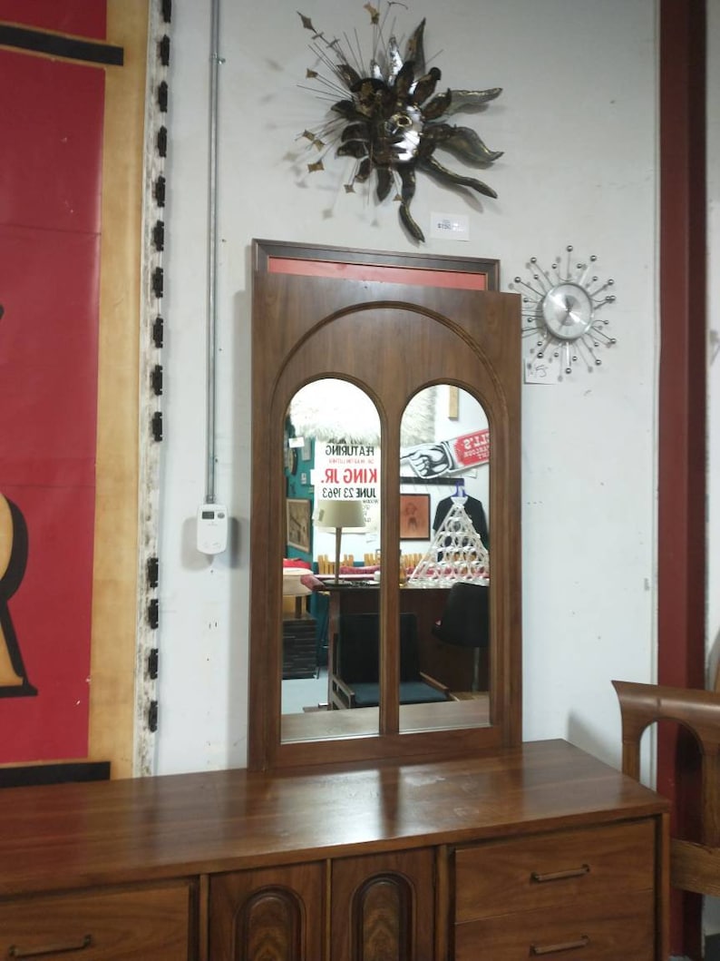 Mid Century Modern Three Piece Bedroom Set Etsy