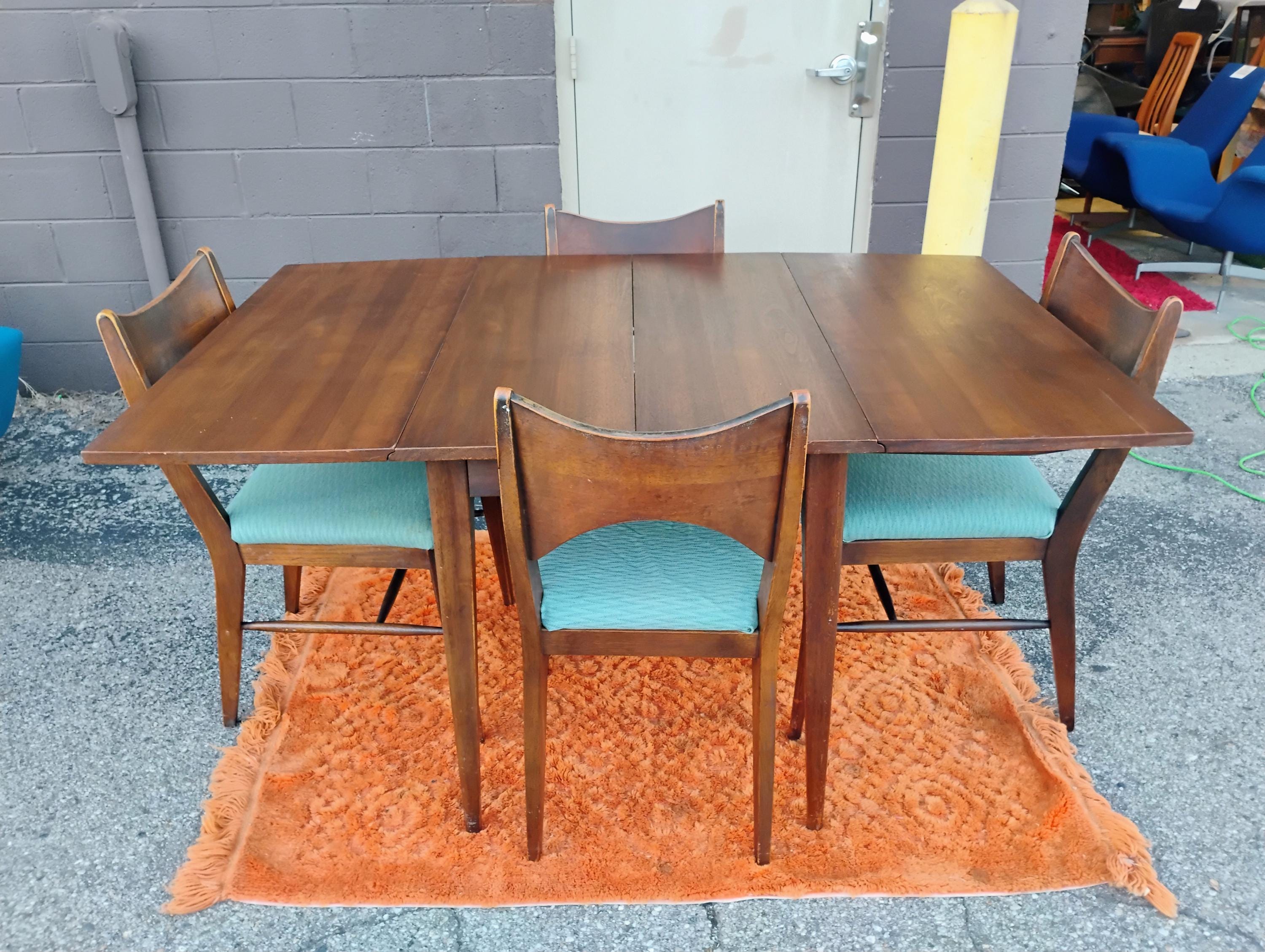 Dining Table and Chairs Broyhill - Etsy