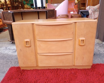 Heywood Wakefield Champagne Credenza Sideboard Buffet