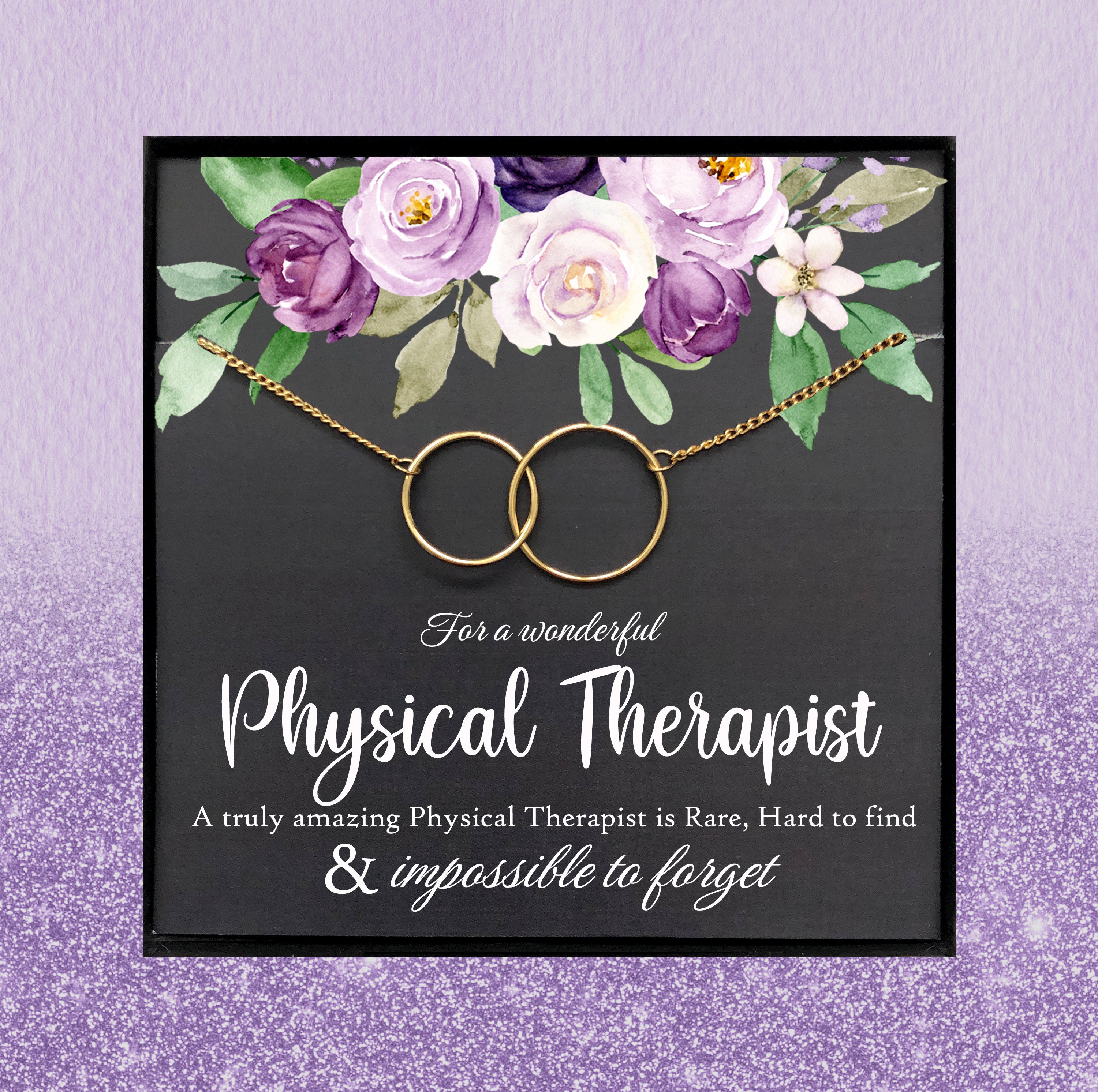 Physical Therapist Gift Appreciation Gift for Her Necklace Etsy