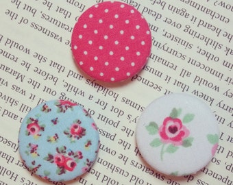 Cath Kidston Fabric Buttons (Set of Three)
