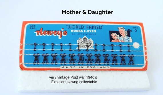 70/'ssewing notionsvintage sewing hooks Vintage Buttons Snaps and Hooks /& Eyes; 1960/'s