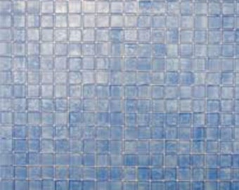 Sicis Caribbean Blue Waterglass 5/8" Tiles