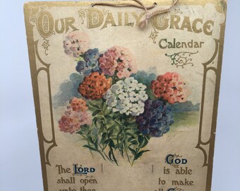 Vintage Calendar Holder