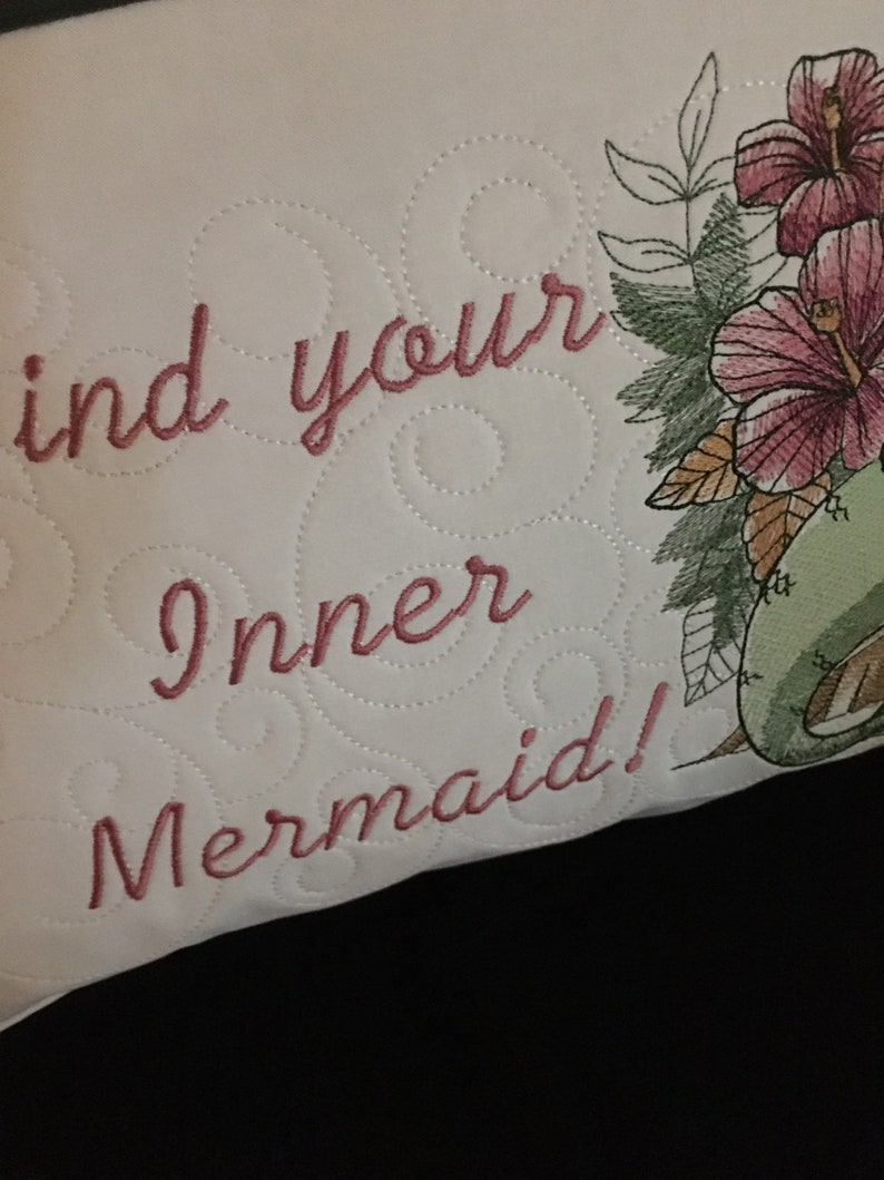 Mermaid Pocket Pillow