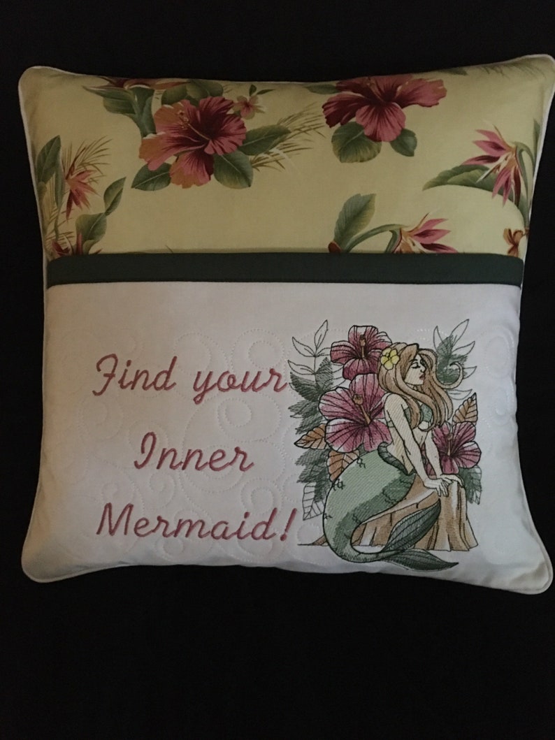 Mermaid Pocket Pillow