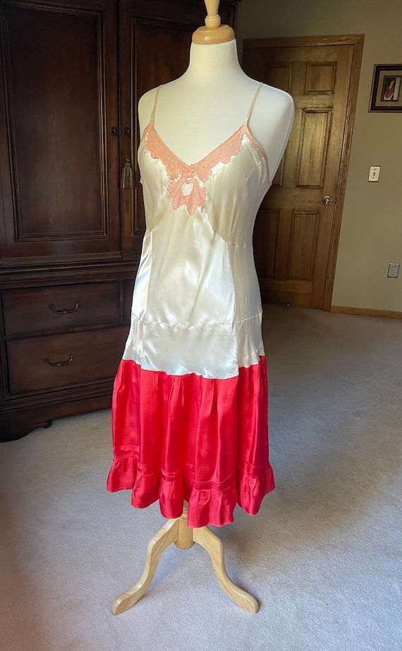 1920s satin cheap slip dress