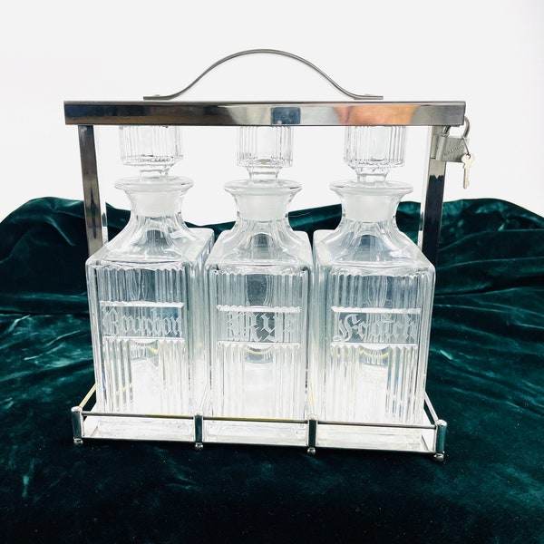 Vintage Decanter Set Etsy