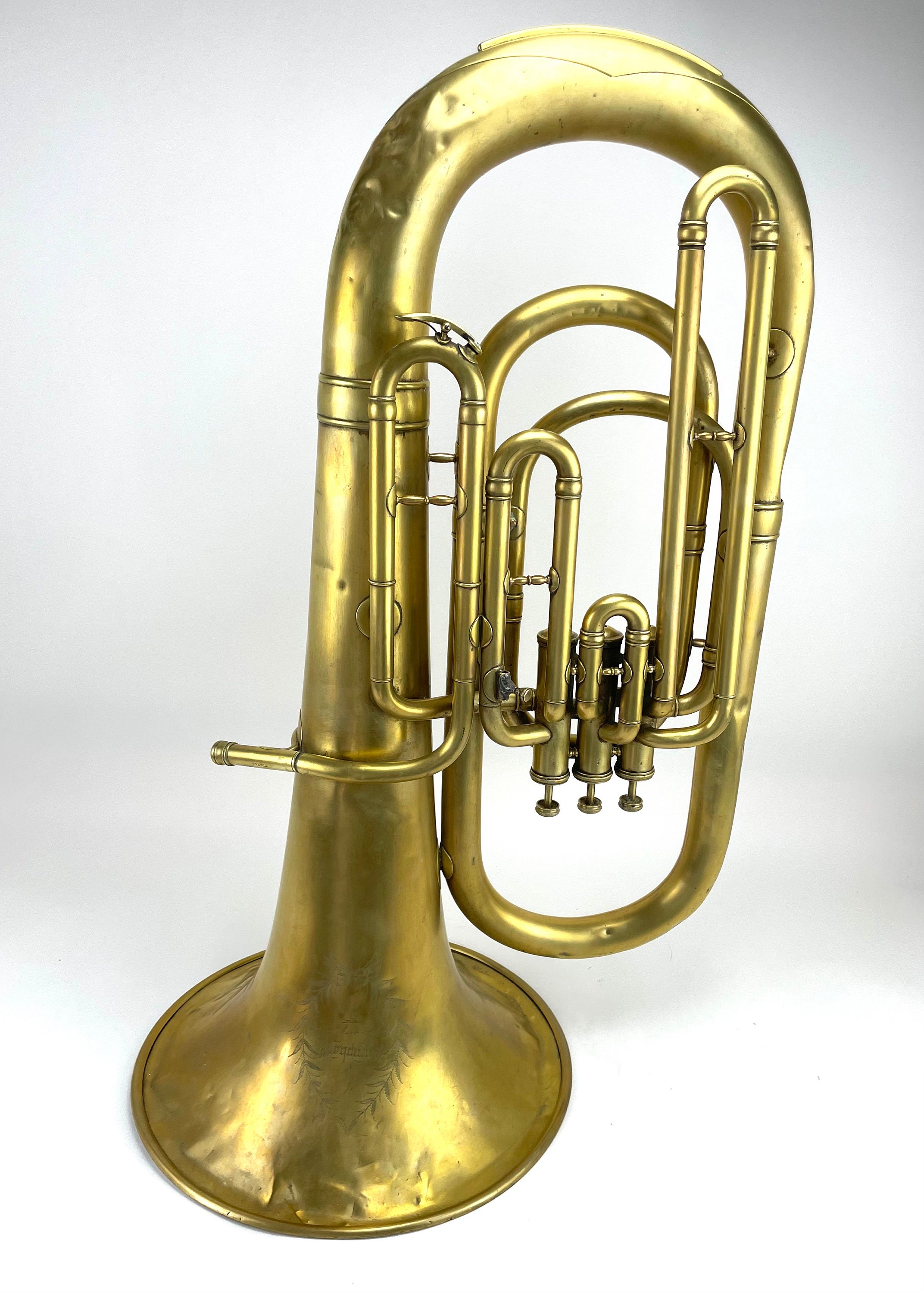 Rare Antique Brass Symphony Tuba early 1900s made in France Etsy