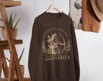 Sudadera de la diosa griega Artemisa - Horóscopo de Sagitario