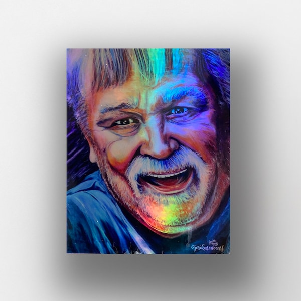 Turn on Your Lovelight - 3” Holographic Bumper Sticker - Colonel Bruce Hampton. Free Shipping