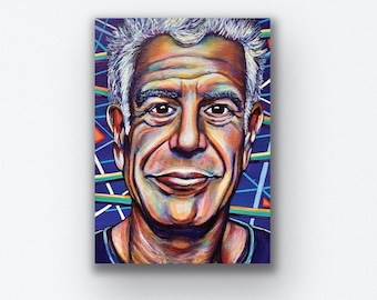 Anthony Bourdain - Small Fine Art Print - 5” x 7” - Free Shipping