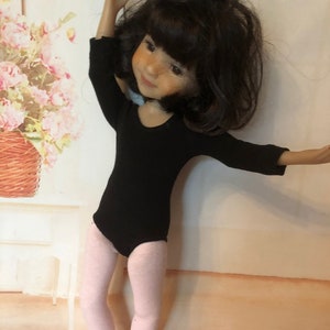 Ballett Trikot und Strumpfhose für 14.5&quot; Ruby Red Galleria Fashion Friends Puppen