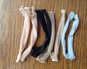4 pair stockings hose nylons for 10 1/2" Little Miss Revlon, Tiny Kitty, Cissy Coquette