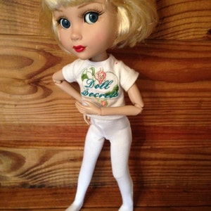 Choice of Tights for 14&quot; Tonner Patience or 12&quot; Marley, slim BJD: 30 Colors Available!