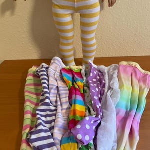 Choice of Easter & Springtime Tights for 18&quot;  Doll