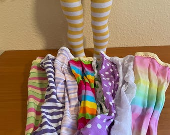 Choice of Easter & Springtime Tights for 18"  Doll