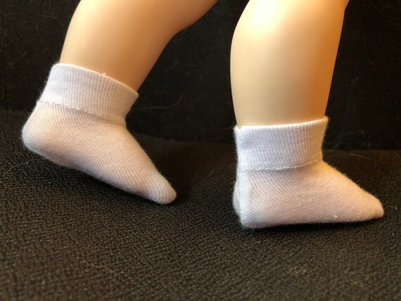 White Ankle Socks for New or Vintage 16/" Sasha Doll