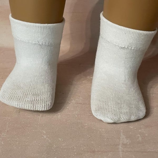 Ankle socks for 18" dolls: reduced shipping for 1-2 pair