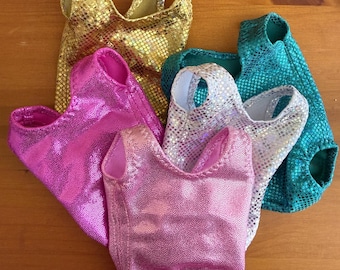 Shiny Leotard for 14" Dolls: Combined Shipping