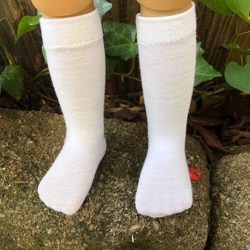 Choice of Knee Socks for American Girl Doll 30 Colors Etsy