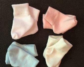 4 pair Ankle Socks for 10" dolls  Tonner Patsy or Ann Estelle