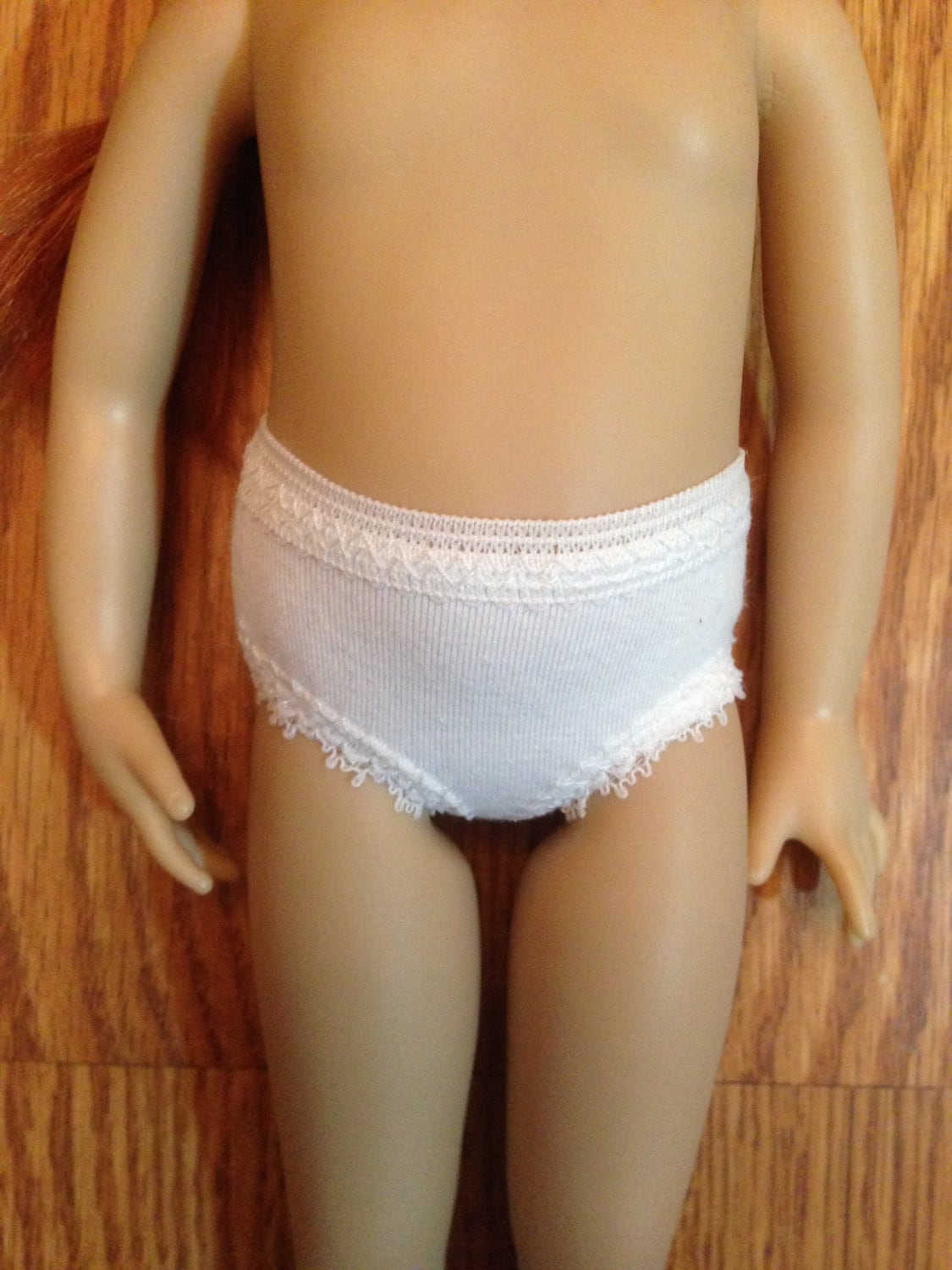 Crochet 18 Inch Doll Simple Panties, Fits American Girl Doll