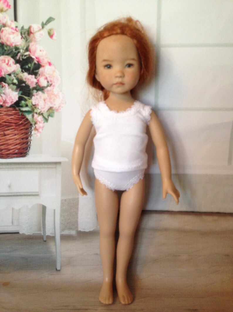 White Tights for 13/" Effner Little Darling doll