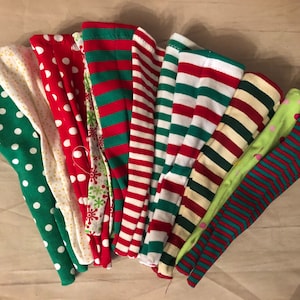Choice of Christmas Tights for 13" Effner Little Darling Doll
