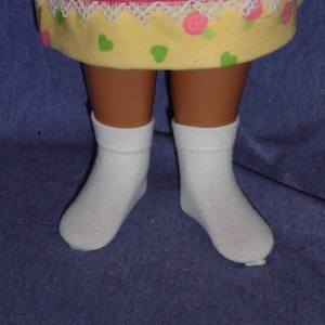 Ankle Socks for 16&quot; Sasha doll: 30 colors Available!