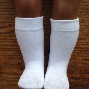 Elección de calcetines hasta la rodilla para muñeca de 18&quot;: 30 colores disponibles