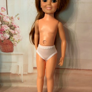 Weisse Unterwäsche Höschen für 17&quot;vintage Crissy Puppe