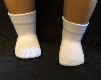 Choice of socks for 18" dolls: 31 colors available