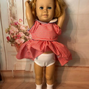 Wit ondergoedslipje voor vintage Chatty Cathy Doll