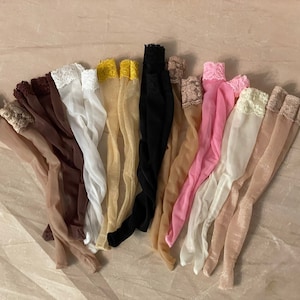 Bas transparents pour poupées Ellowyne, Tyler, 40 cm : couleurs au choix