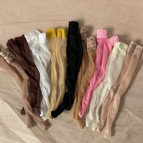 Sheer Stockings for Ellowyne, Tyler, 16" Fashion dolls: your choice of colors