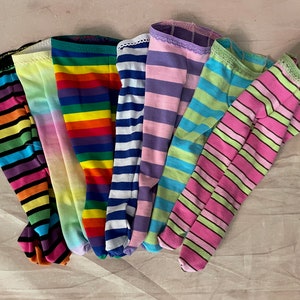 Choice of Striped Tights for 18"  Doll