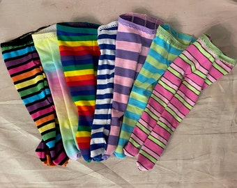 Choice of Striped Tights for 18" American Girl Doll