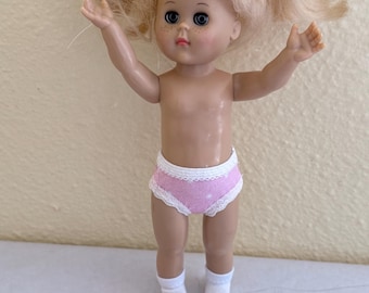 4 pares de calcetines para muñecas de 8 pulgadas como Ginny o Wendy.